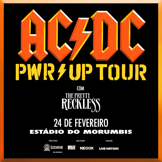AC/DC PWR UP TOUR - 04/03/2026 - Esquenta + Cadeira Superior