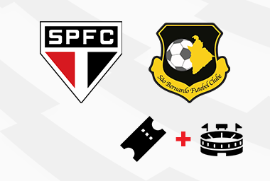 São Paulo FC x São Bernardo - Ingresso + MorumBIS Tour
