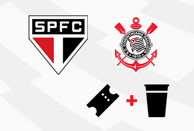 São Paulo FC x Corinthians - Ingresso + Copo Comemorativo - Final do Campeonato Brasileiro Feminino