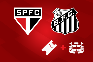 São Paulo FC x Santos FC - Ingresso + MorumBIS Tour
