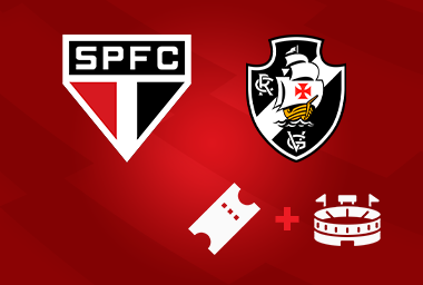 São Paulo FC x Vasco da Gama - Ingresso + MorumBIS Tour